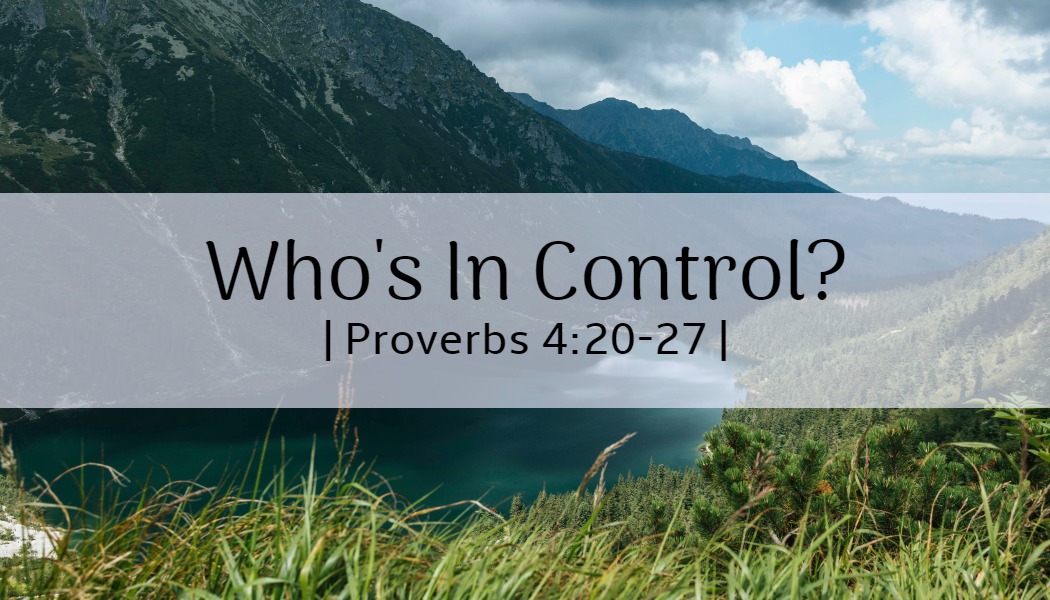 Who's In Control - July 31, 2022